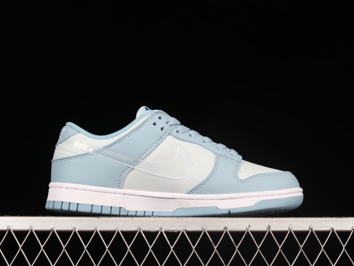 Nike Dunk Low Clear Blue Swoosh DH9765-401