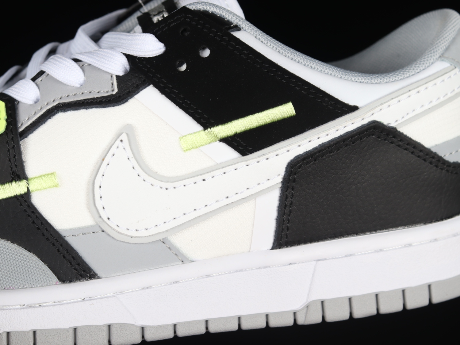 Nike Dunk Low Scrap Wolf Grey Light Lemon Twist DC9723-001