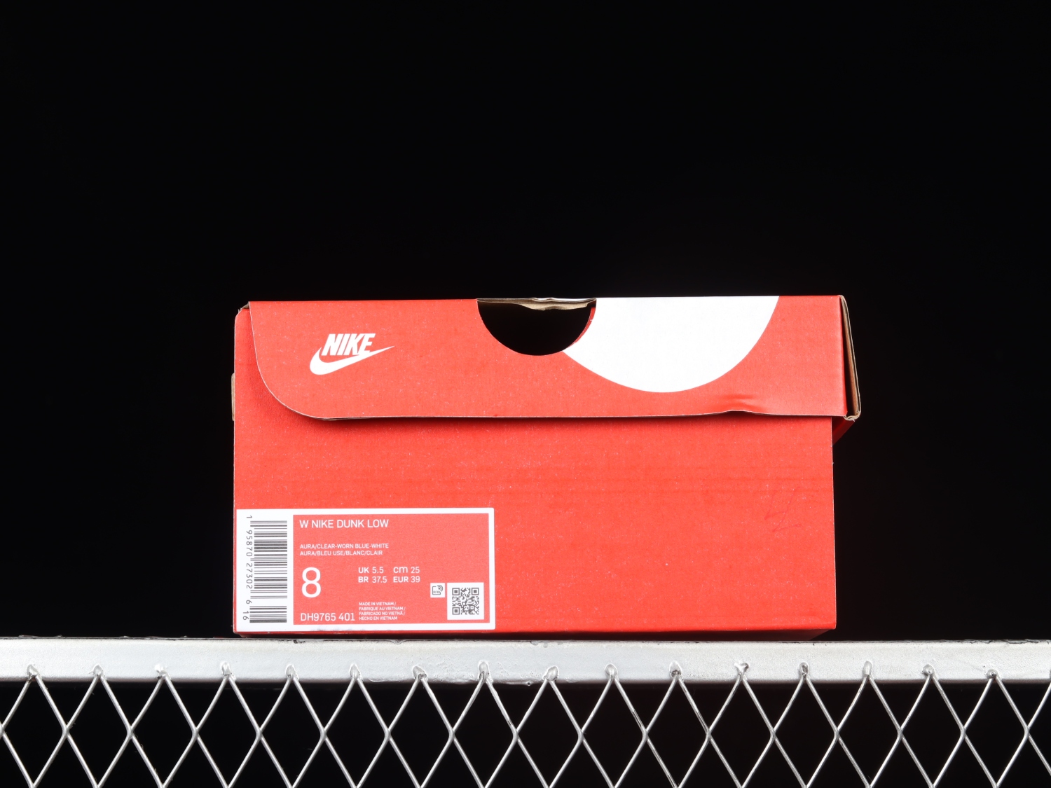 Nike Dunk Low Clear Blue Swoosh DH9765-401