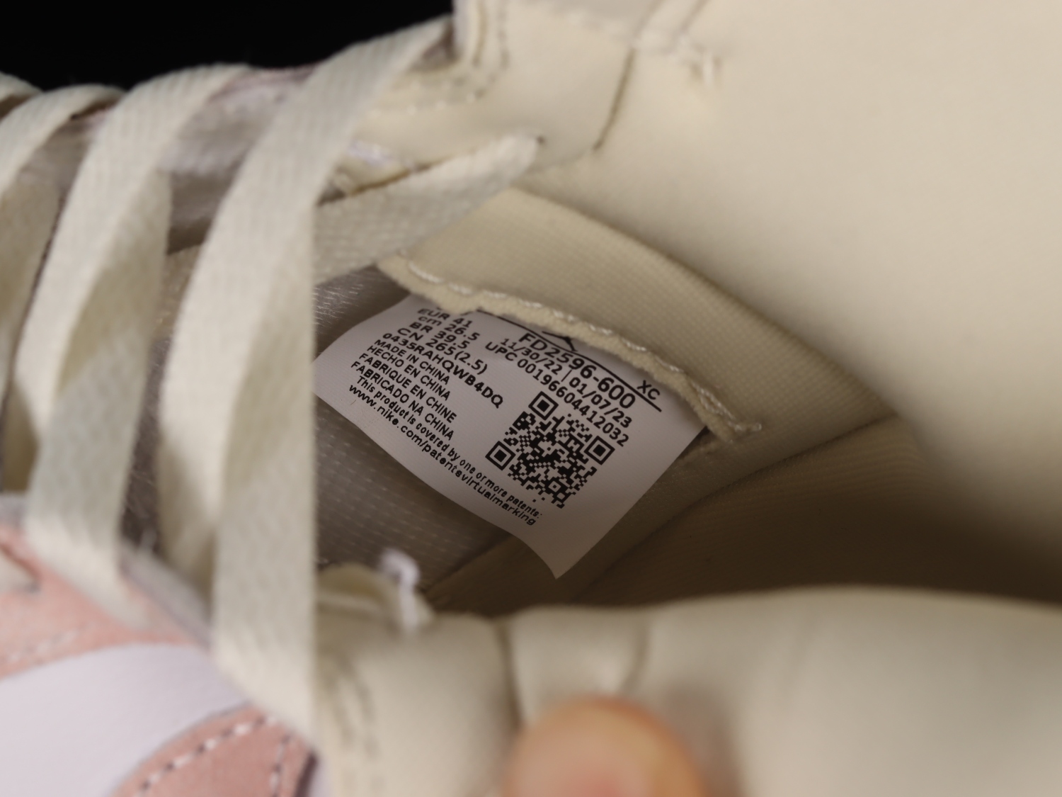 Jordan 1 Retro High OG Washed Pink FD2596-600