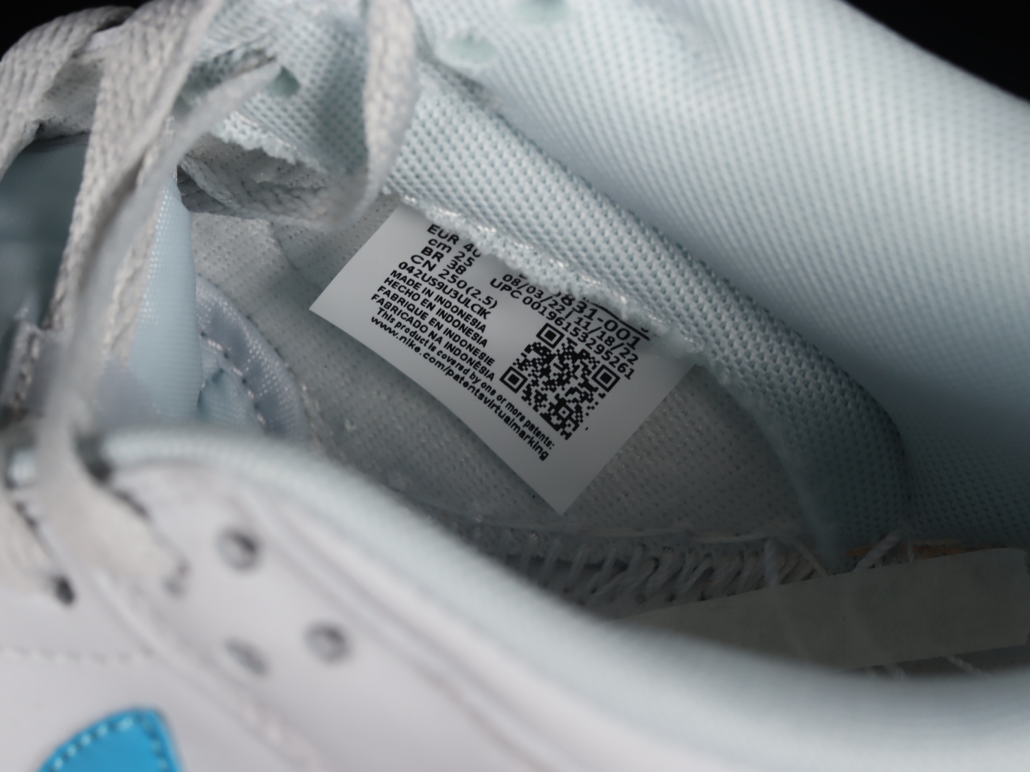 Nike Dunk Low Retro Pure Platinum Blue Lightning DV0831-001