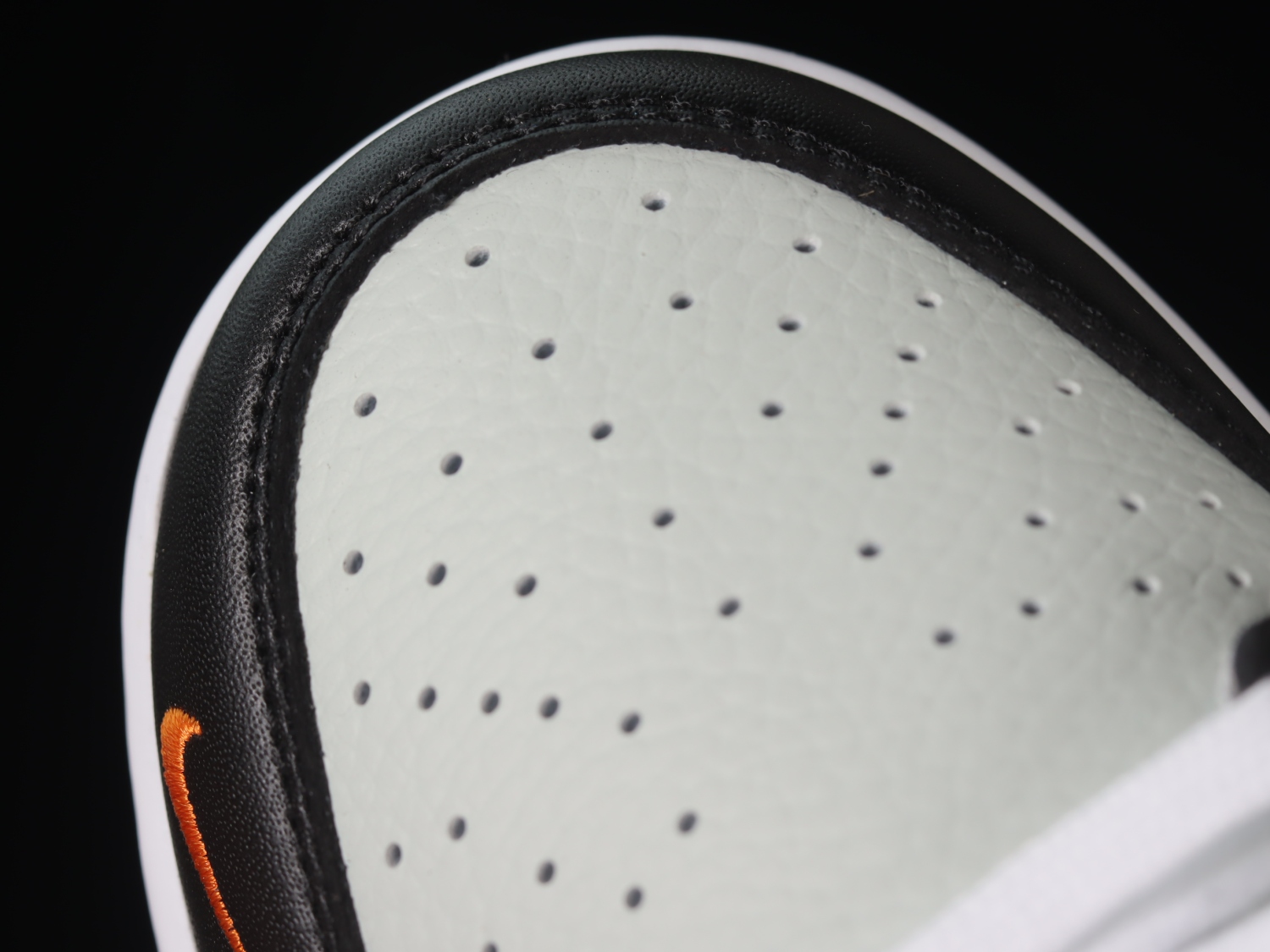 Nike Dunk Low Grey Black Orange Mini Swoosh FN7808-001