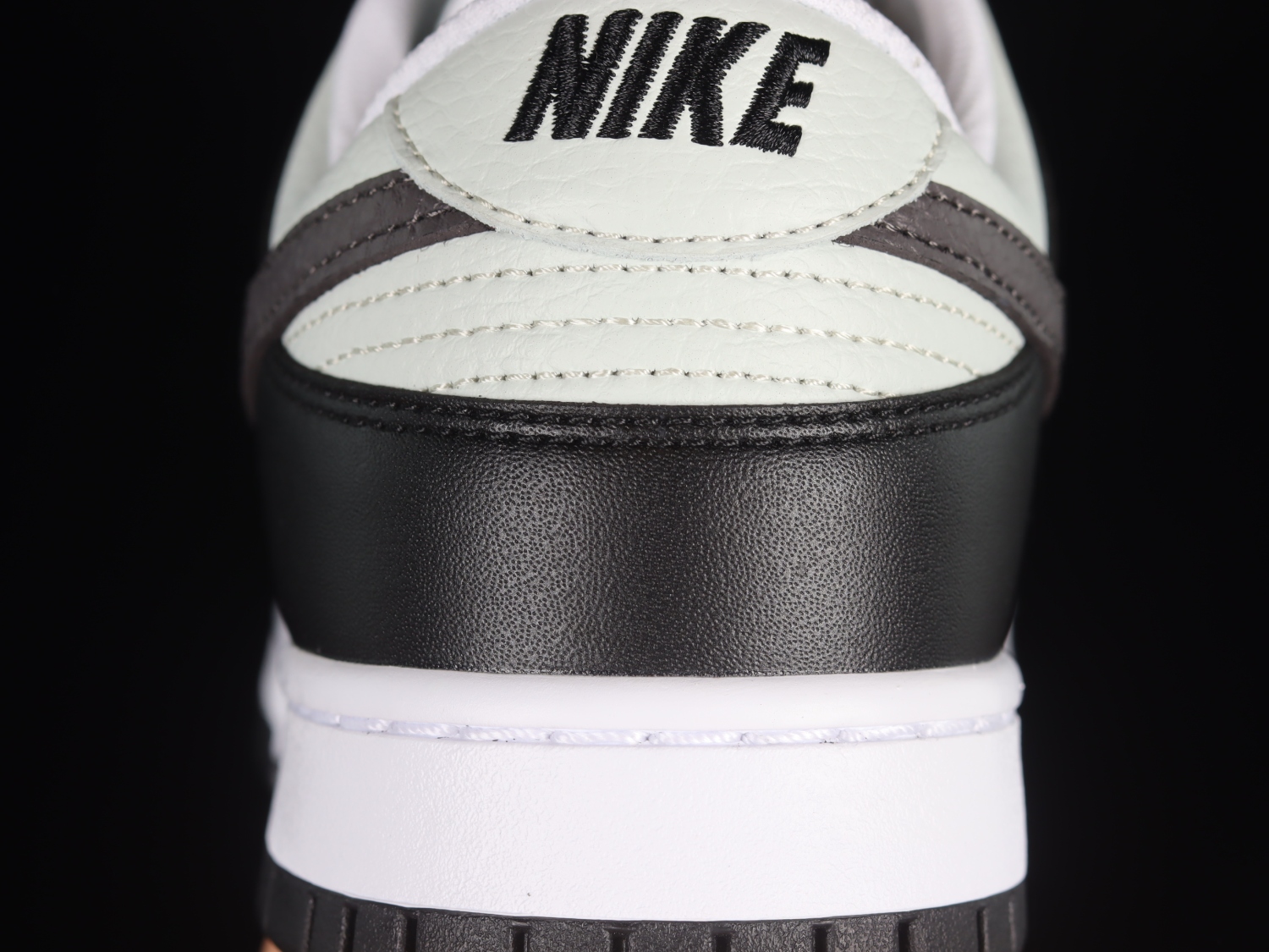Nike Dunk Low Grey Black Orange Mini Swoosh FN7808-001