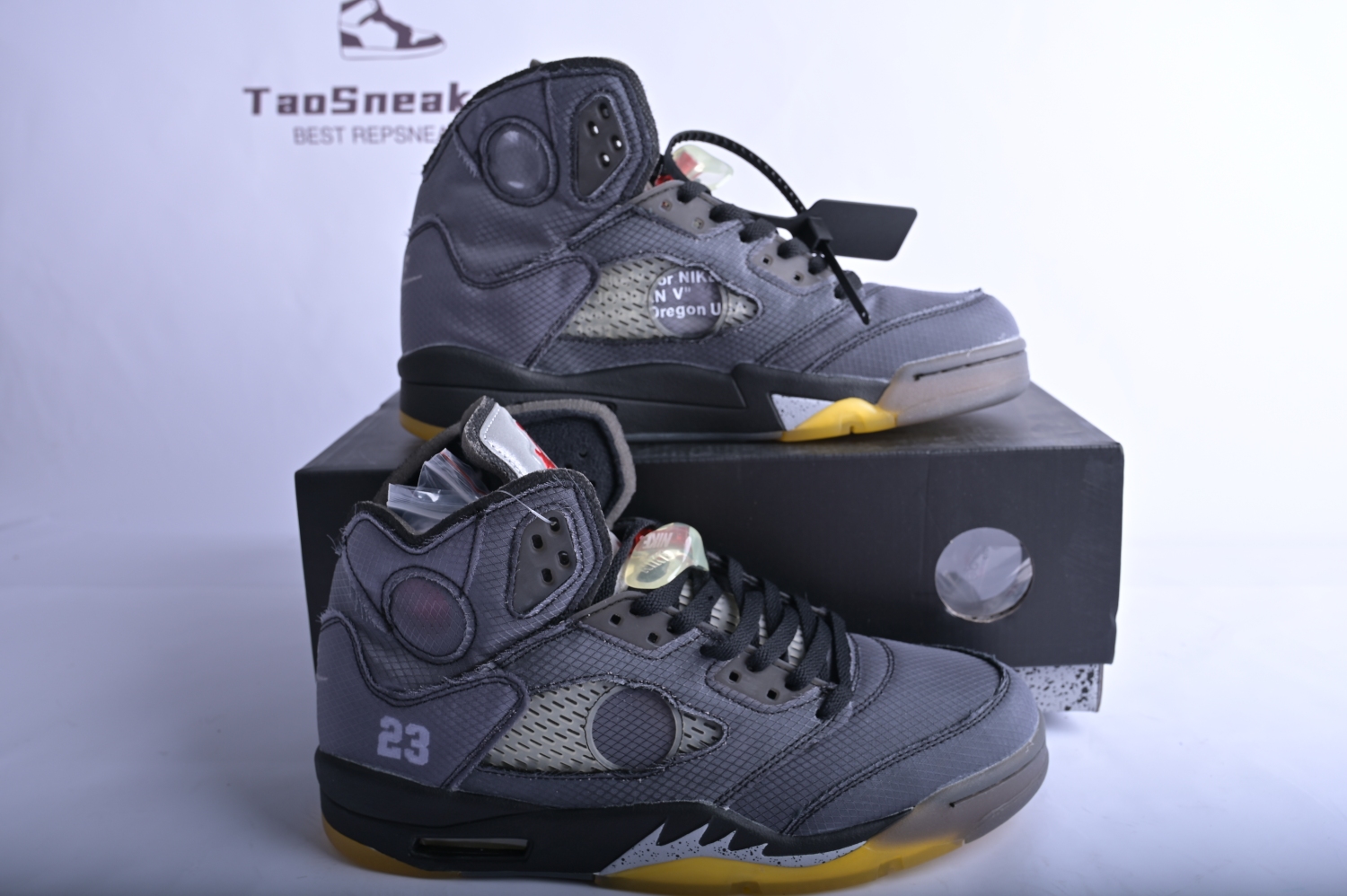 Jordan 5 Retro Off-White Black CT8480-001