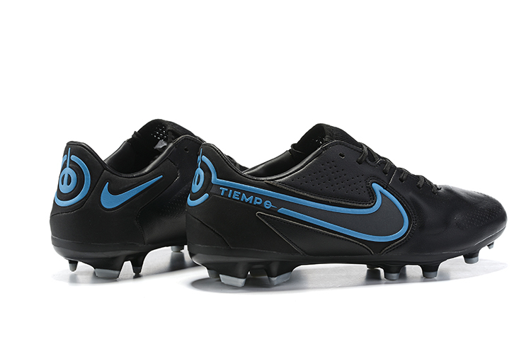 Nike Tiempo Legend 9 Elite FG Black University Blue  CZ8482-004