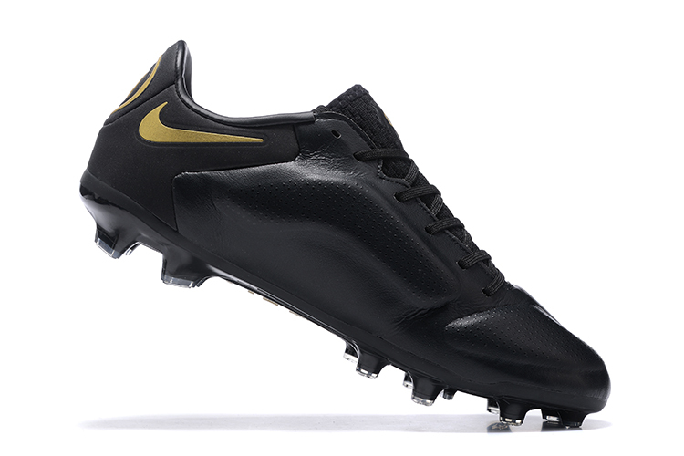 Nike Tiempo Legend 9 Elite FG Black Metallic Gold CZ8482-007