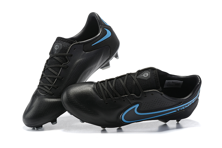 Nike Tiempo Legend 9 Elite FG Black University Blue  CZ8482-004