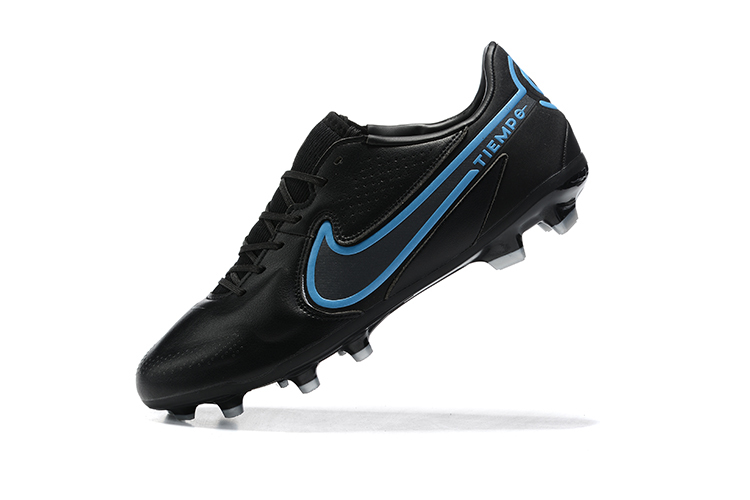Nike Tiempo Legend 9 Elite FG Black University Blue  CZ8482-004