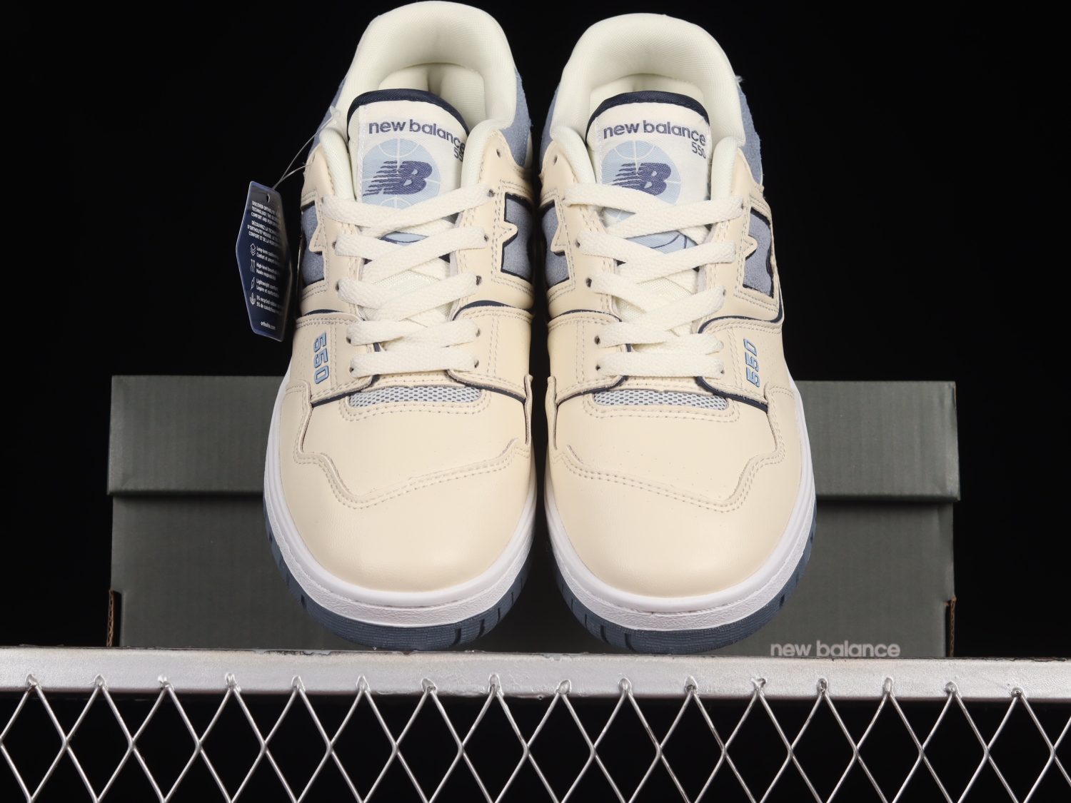 New Bal*nce 550 Vintage Indigo Beige BB550PLA