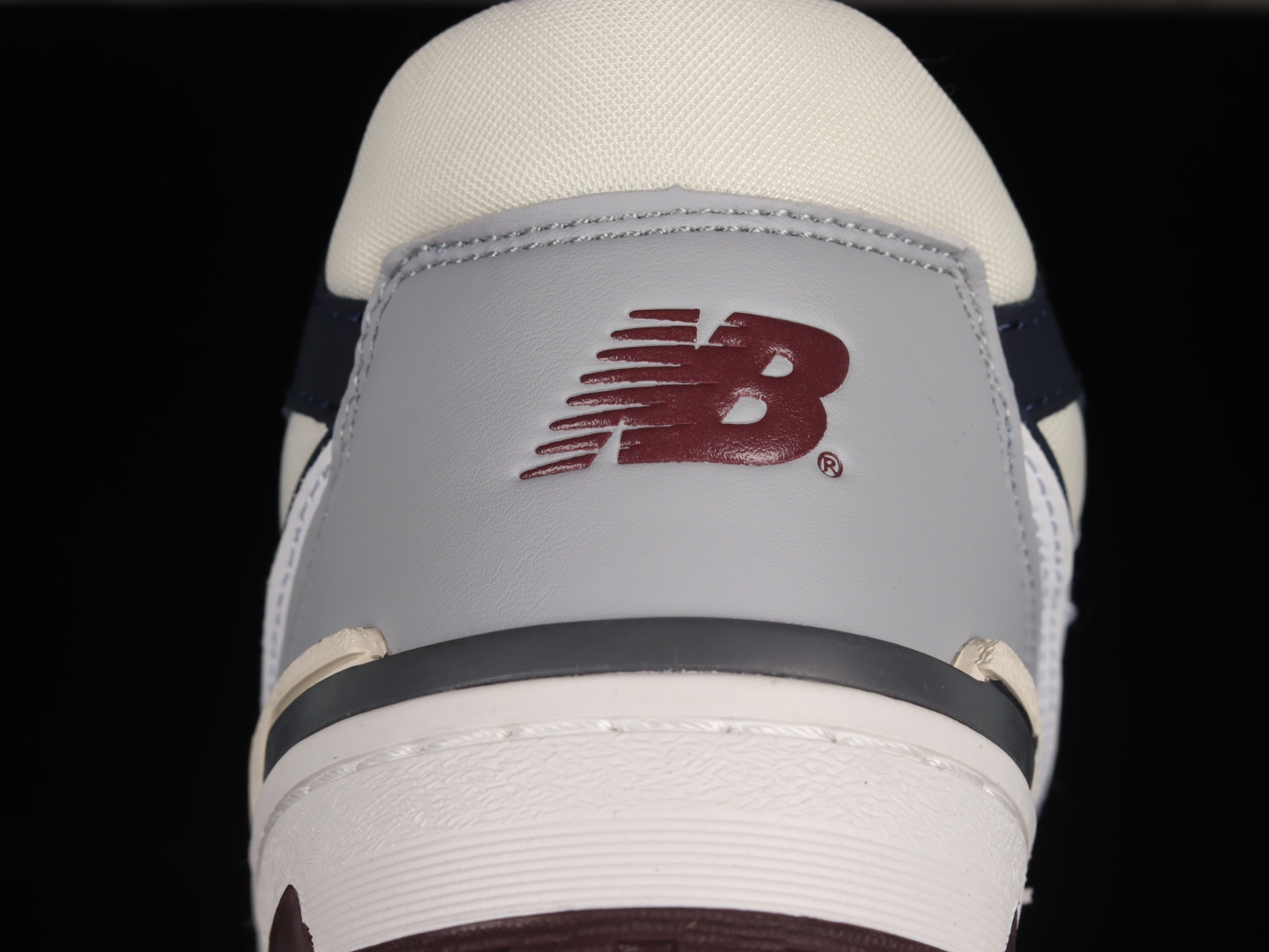 New Bal*nce 550 White Natural Indigo Burgundy BB550PWB