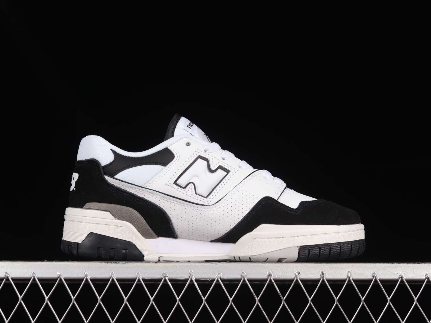 New Bal*nce 550 White Black Rain Cloud BB550NCA