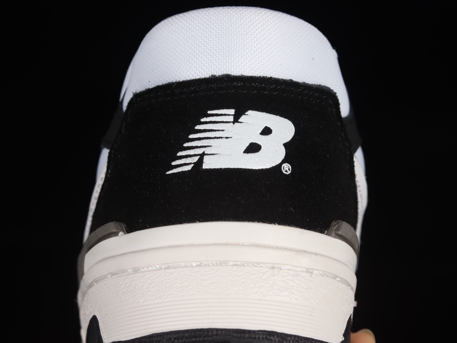 New Bal*nce 550 White Black Rain Cloud BB550NCA
