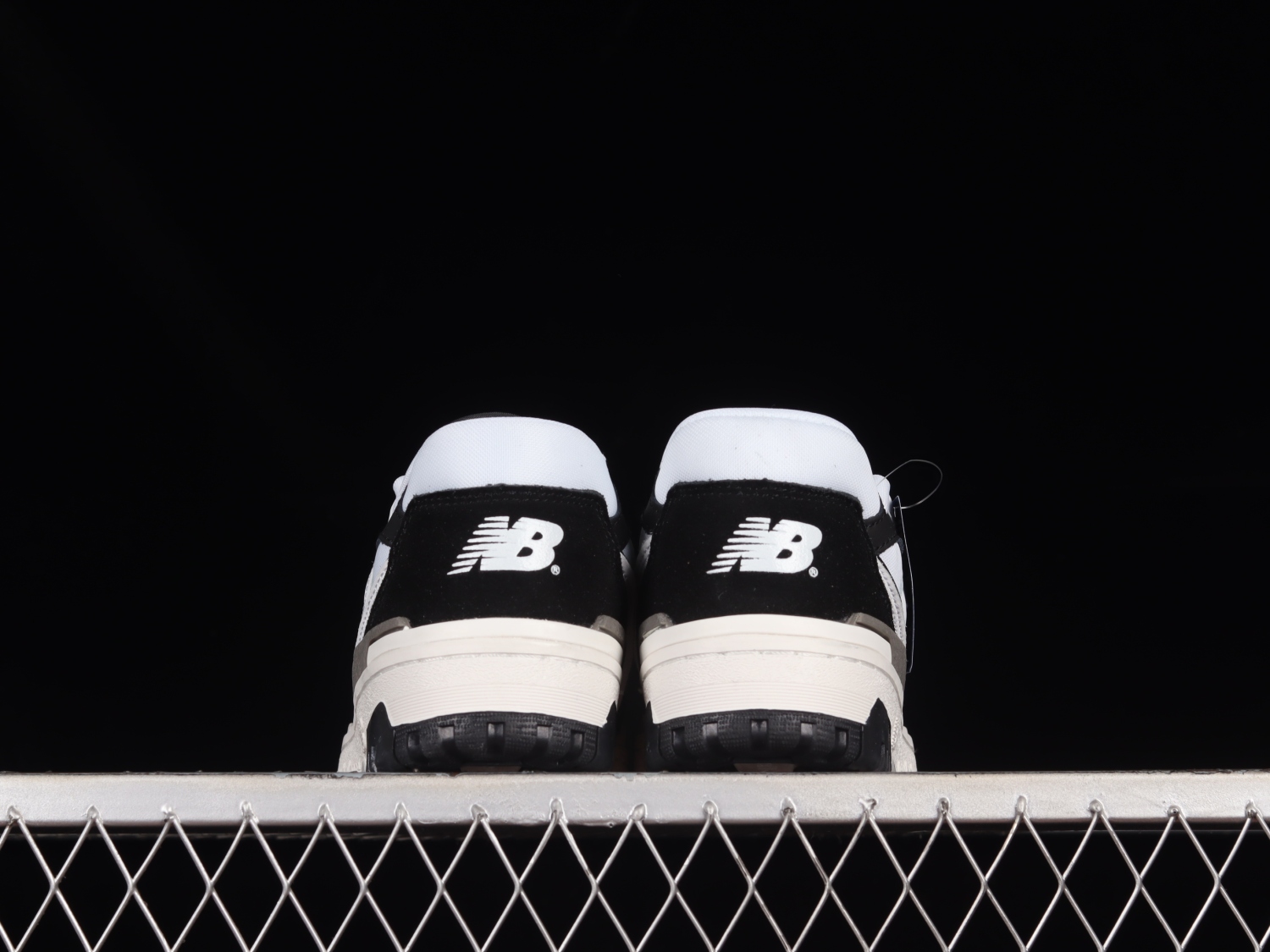 New Bal*nce 550 White Black Rain Cloud BB550NCA