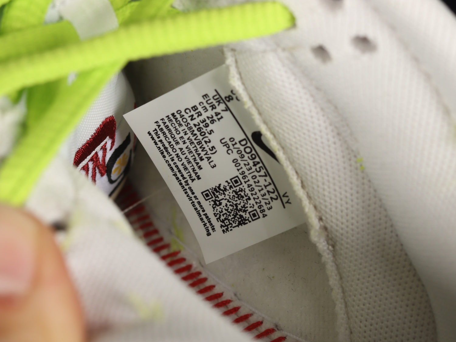 Nike Dunk Low SE 85 Double Swoosh Green  DO9457-122