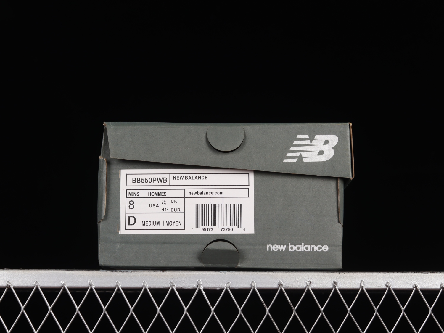 New Bal*nce 550 White Natural Indigo Burgundy BB550PWB
