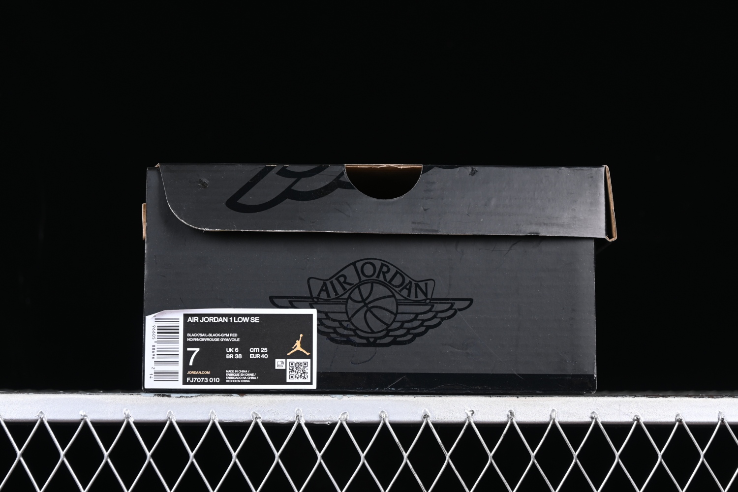 Jordan 1 Low SE Just Skate Black FJ7073-010