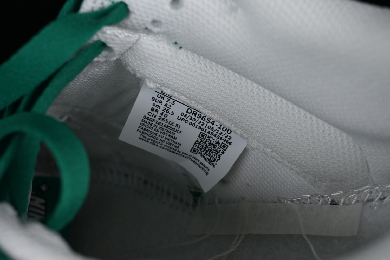 Nike Dunk Low SE Lottery Pack Malachite Green DR9654-100