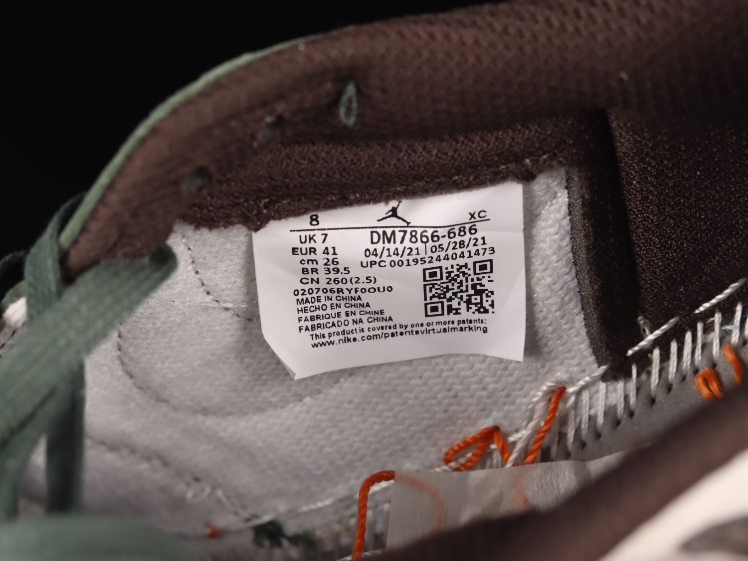 Travis Scott x Air Jordan 1 Low OG AJ1 DM7866-686