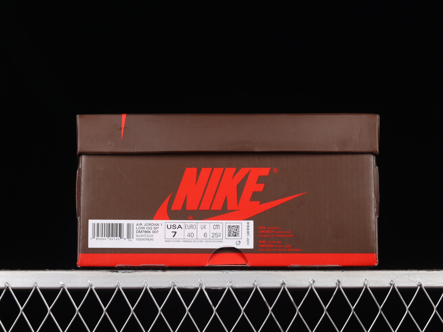 ravis Scott x Air Jordan 1 Low OG AJ1 DM7866-007