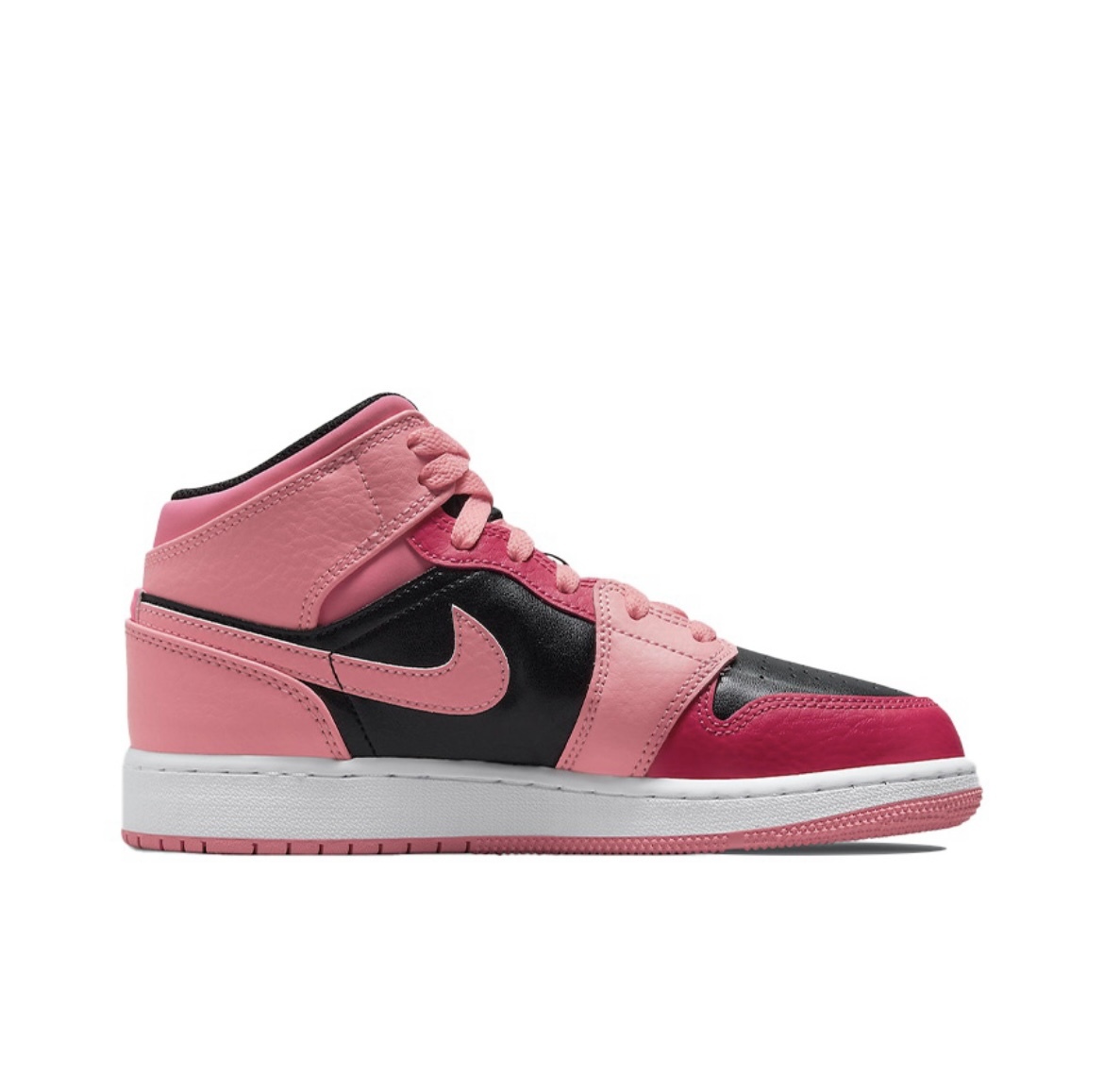 Jordan 1 Mid Coral Chalk 554725-662