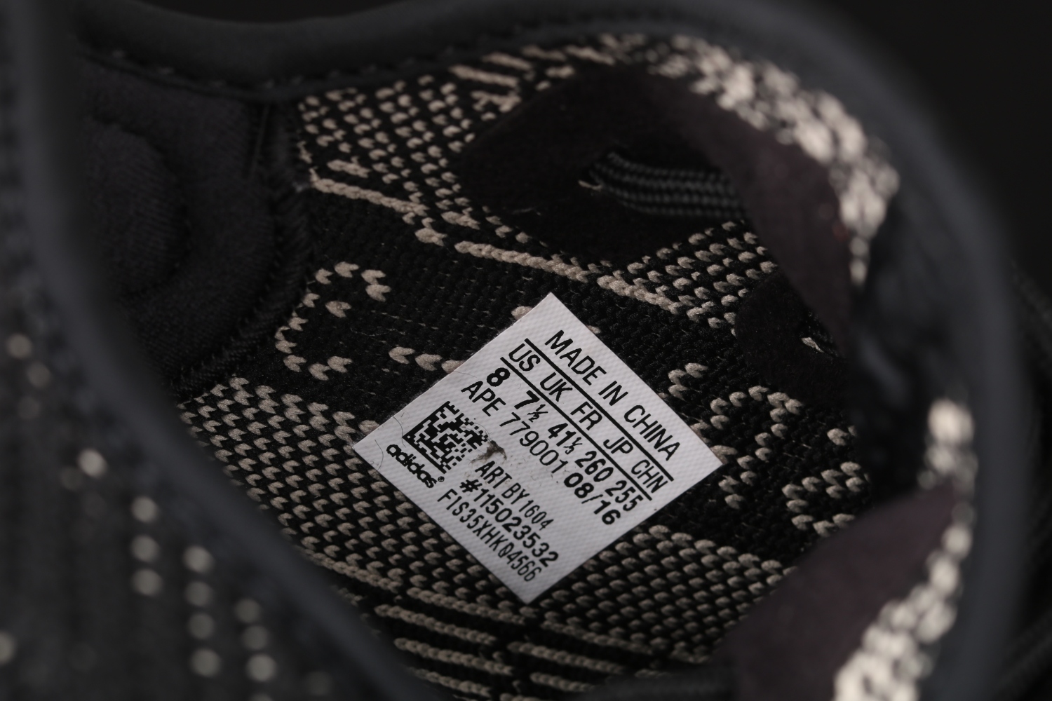 adidas Yeezy Boost 350 V2 Core Black White (2016/2022) BY1604