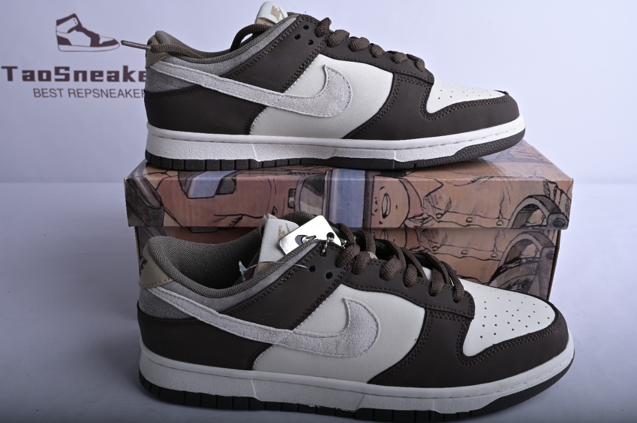 Otomo Katsuhiro x Nike SB Dunk Low Steamboy OST Grey Brown Mocha LF0039-001
