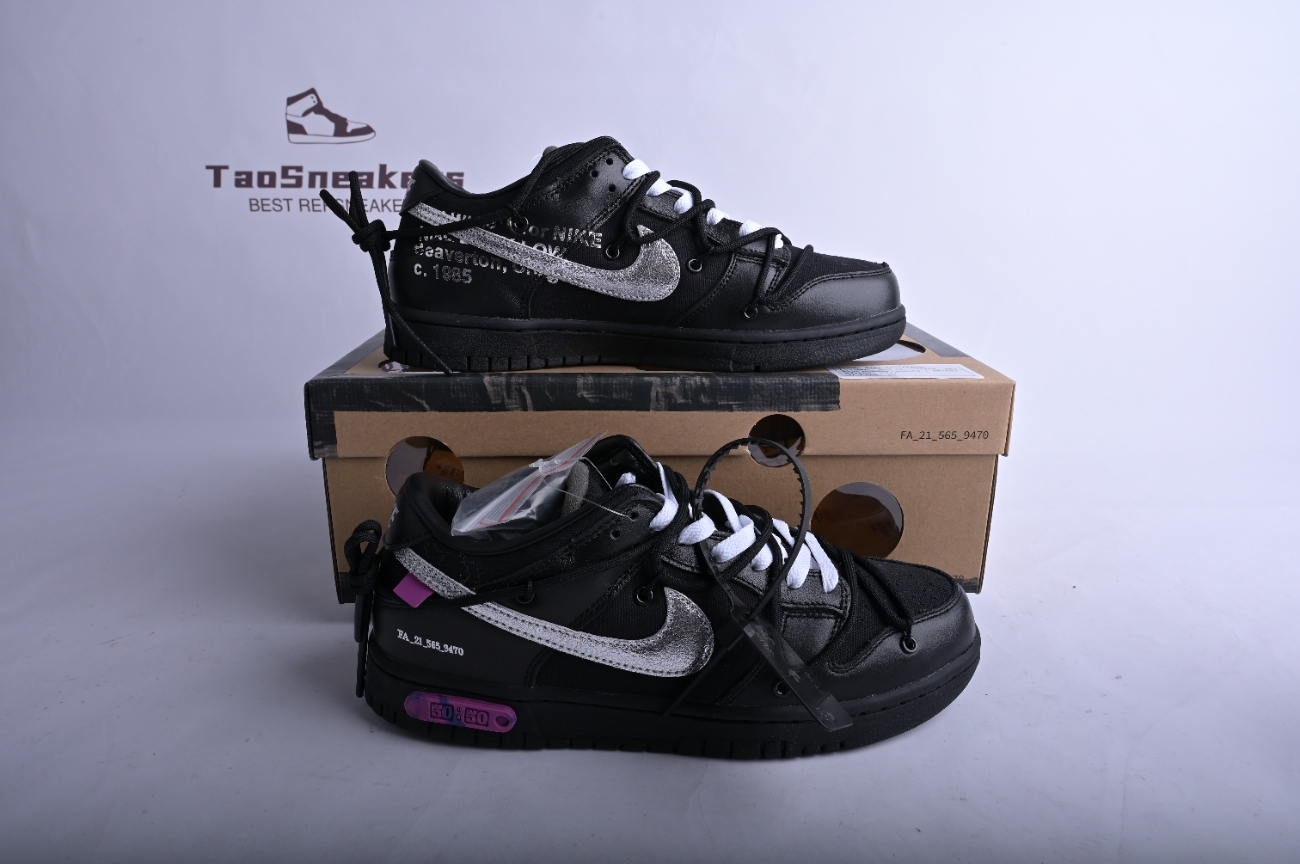 Off-White x Nike Dunk Low「THE 50」DM1602-001