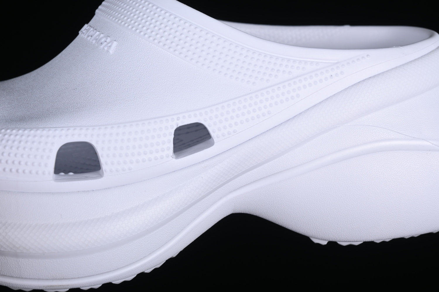 Bal**ciaga x Crocs Pool Slide Sandals White (Women