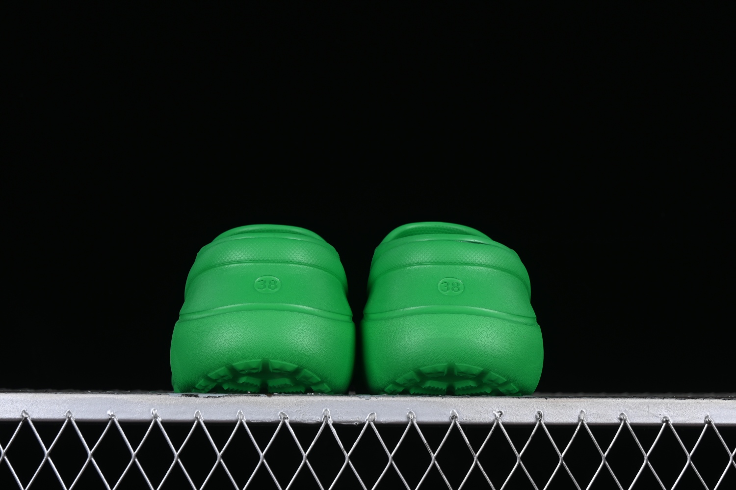 Bal**ciaga  x Crocs Pool Slide Sandals Green W1S8E3033