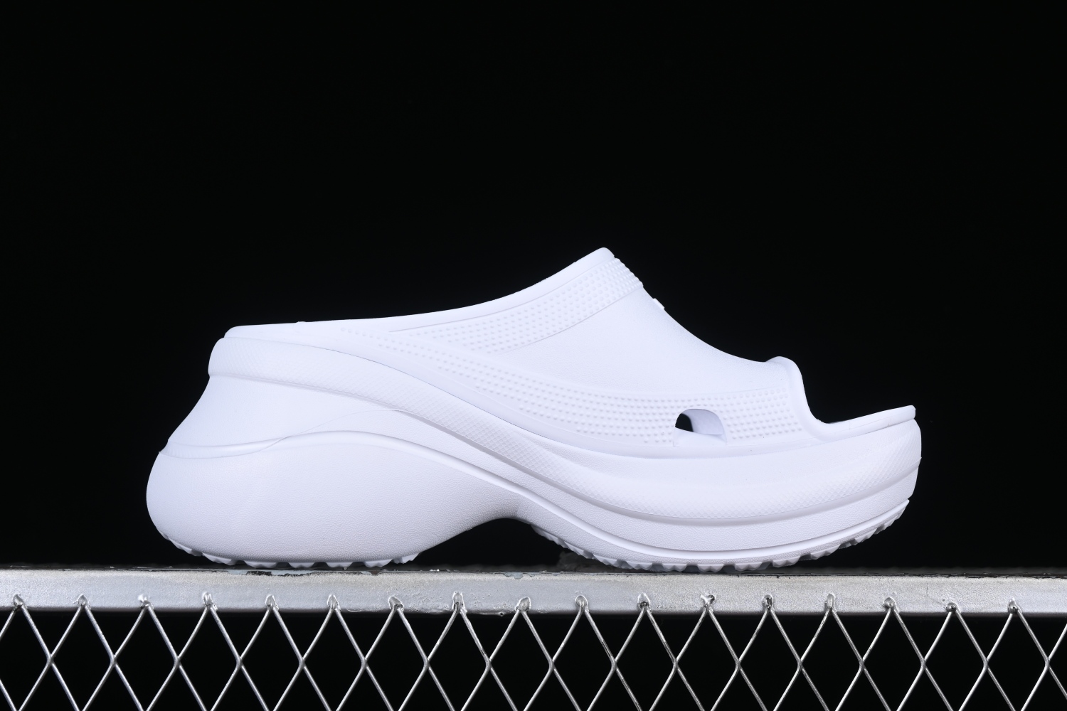 Bal**ciaga x Crocs Pool Slide Sandals White (Women