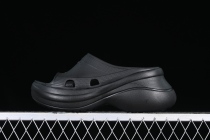 Balenciaga x Crocs Pool Slide Sandals Black W1S8E1000
