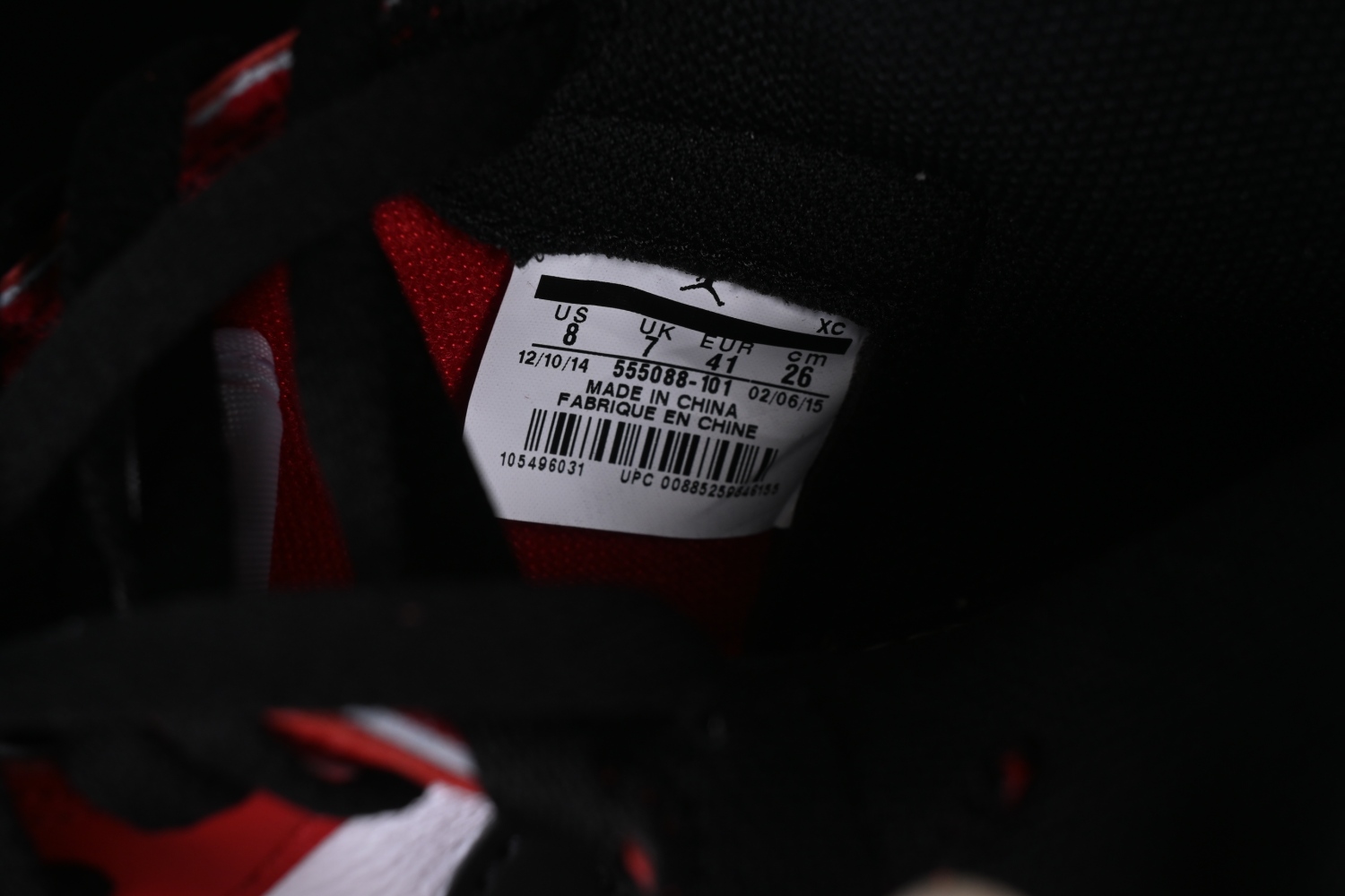 Jordan 1 Retro Chicago (2015) 555088-101