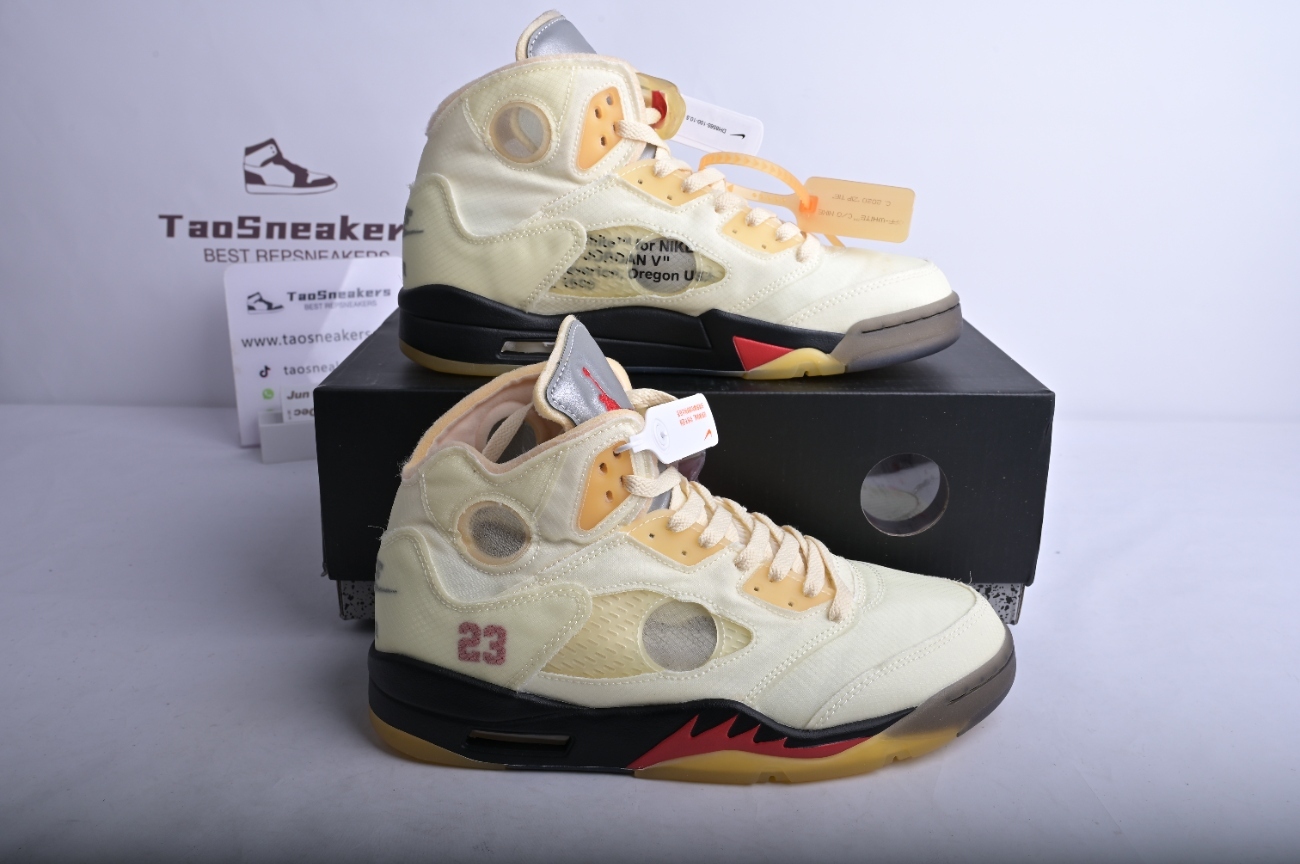 Jordan 5 Retro OFF-WHITE Sail DH8565-100