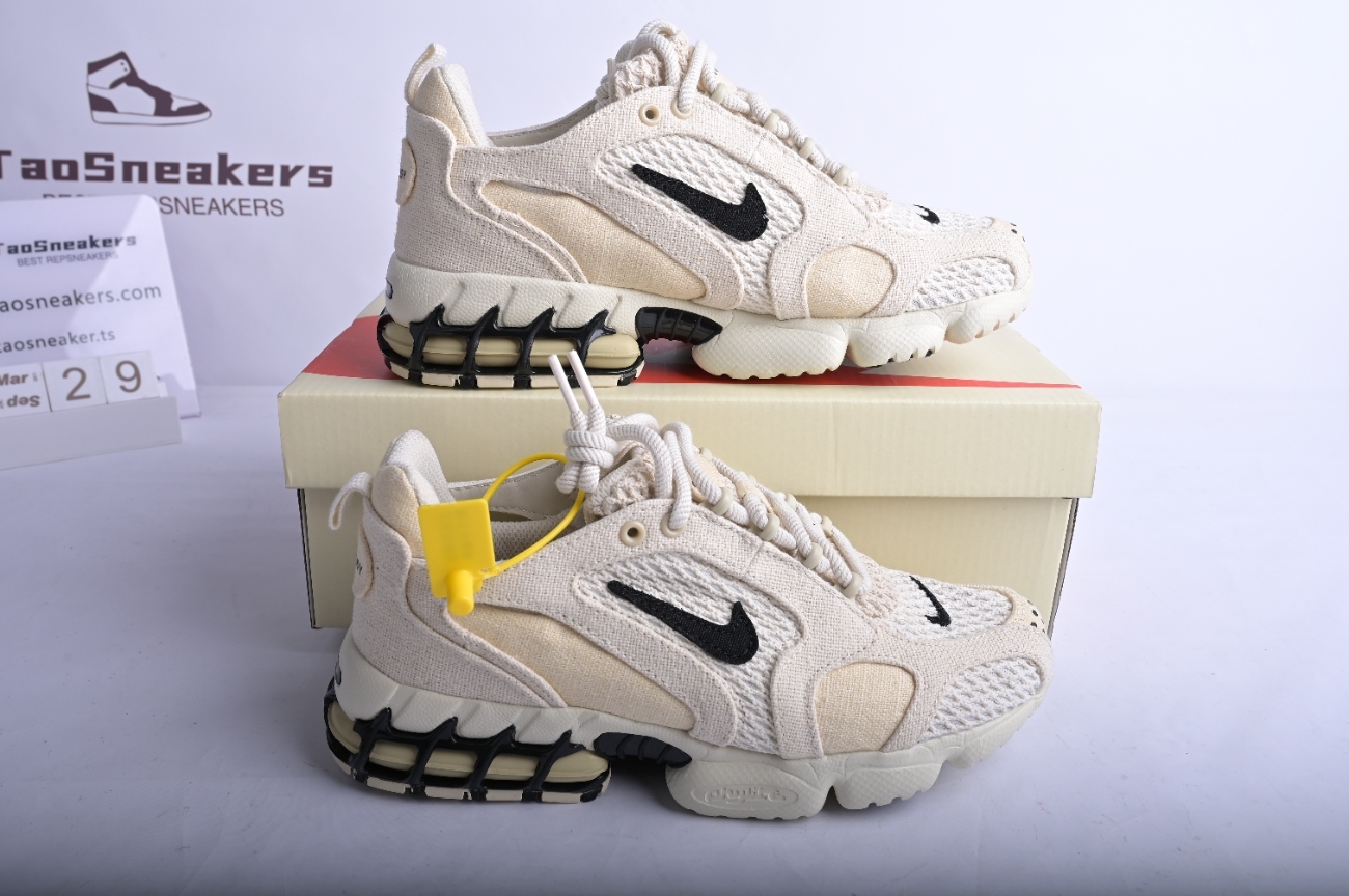 Nike Air Zoom Spiridon Cage 2 Stussy Fossil CQ5486-200