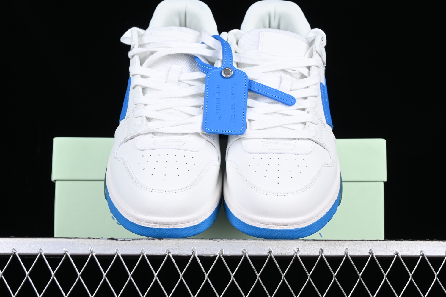 OFF-WHITE Out Of Office  OOO  Low White Blue (FW21) OMIA189F21LEA0020145