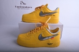 Nike Air Force 1 Low Off-White ICA University Gold DD1876-700