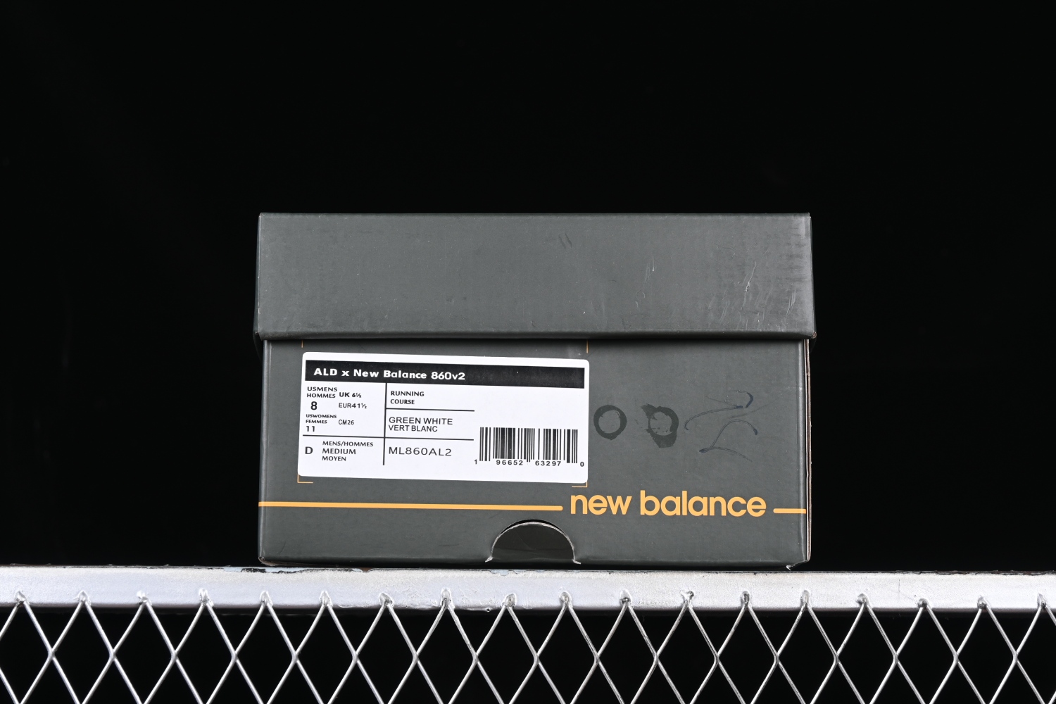 New Bal*nce 860v2 Aime Leon Dore Green ML860AL2