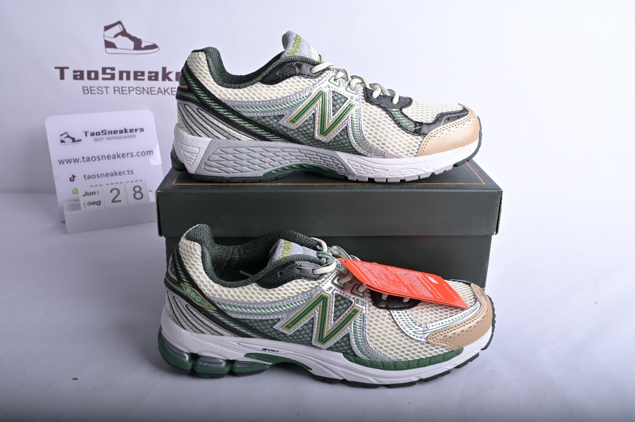 New Bal*nce 860v2 Aime Leon Dore Green ML860AL2