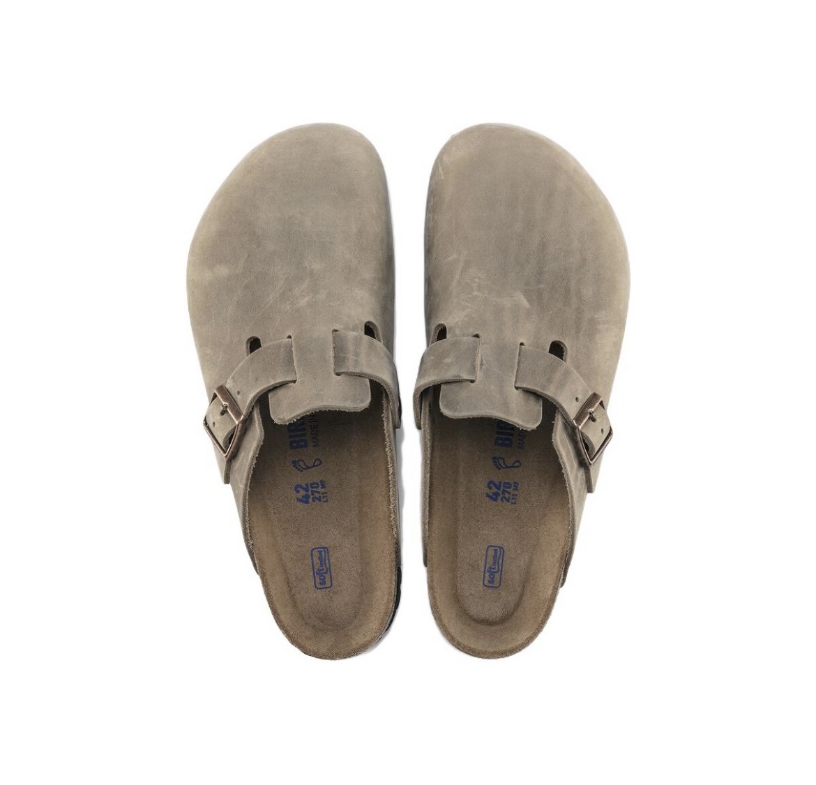 Birkenstock Boston Soft Footbed Oiled Leather Tobacco Brown 1018147/1019484