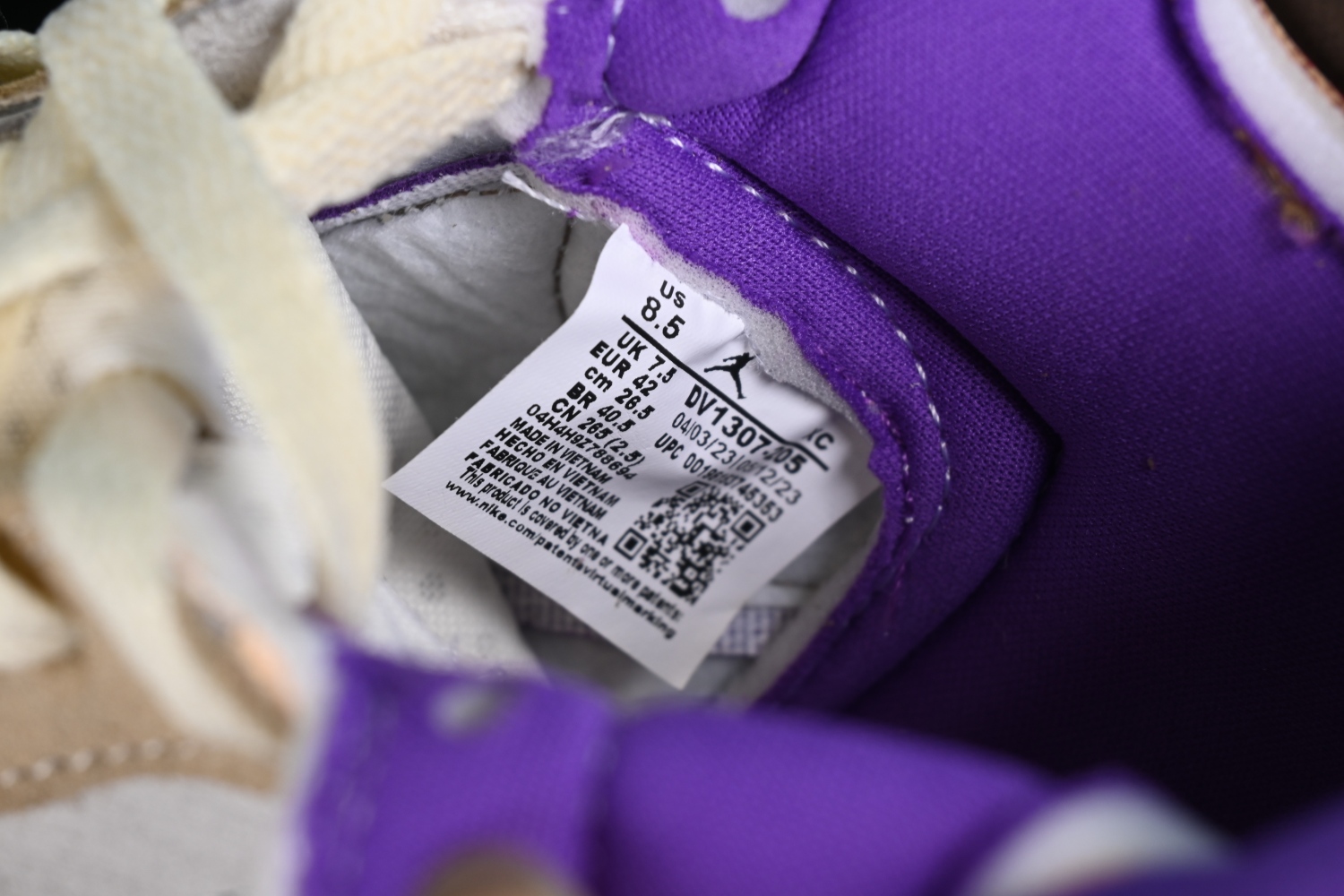 Jordan 1 High Zoom Air CMFT 2 Palomino Wild Berry DV1307-205