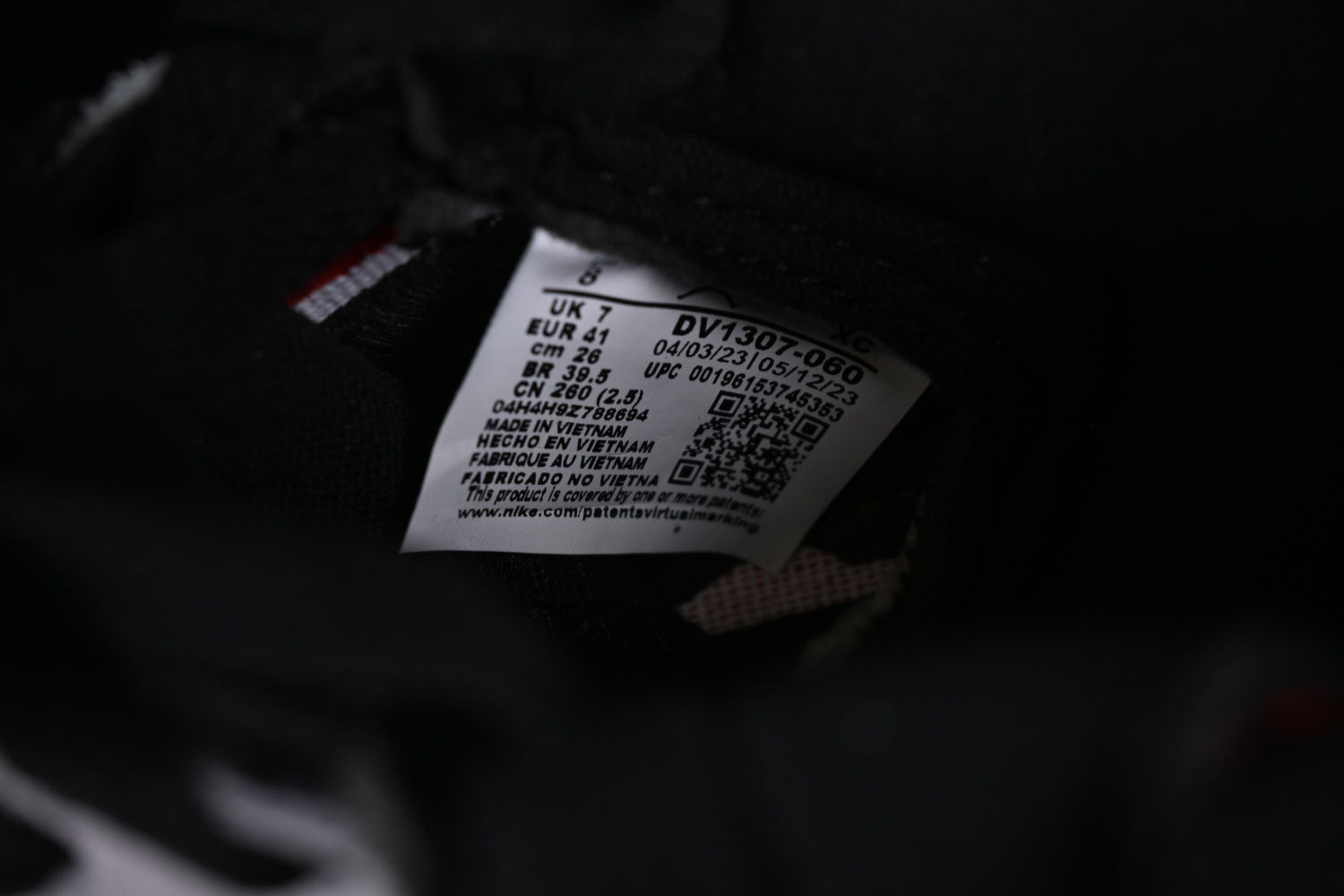 Jordan 1 High Zoom Air CMFT 2 Black Fire Red Cement DV1307-060