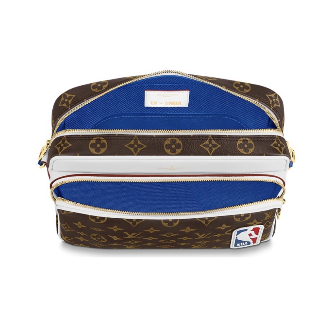 Lo**s Vu**ton x NBA Nil Messenger Monogram
