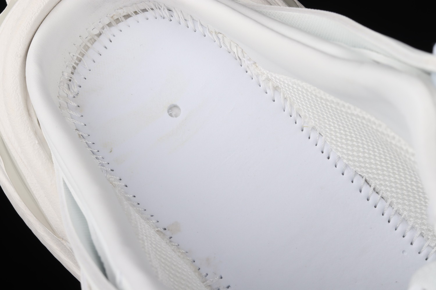 Bal**ciaga Track Mule White W3CP66509