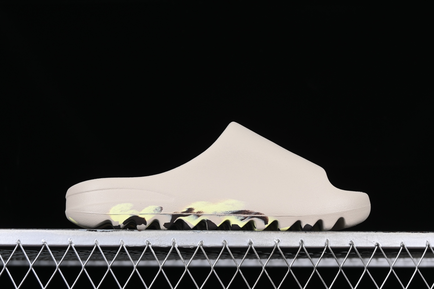 adidas Yeezy Slide Enflame Oil Painting Ink Yellow FZ5899
