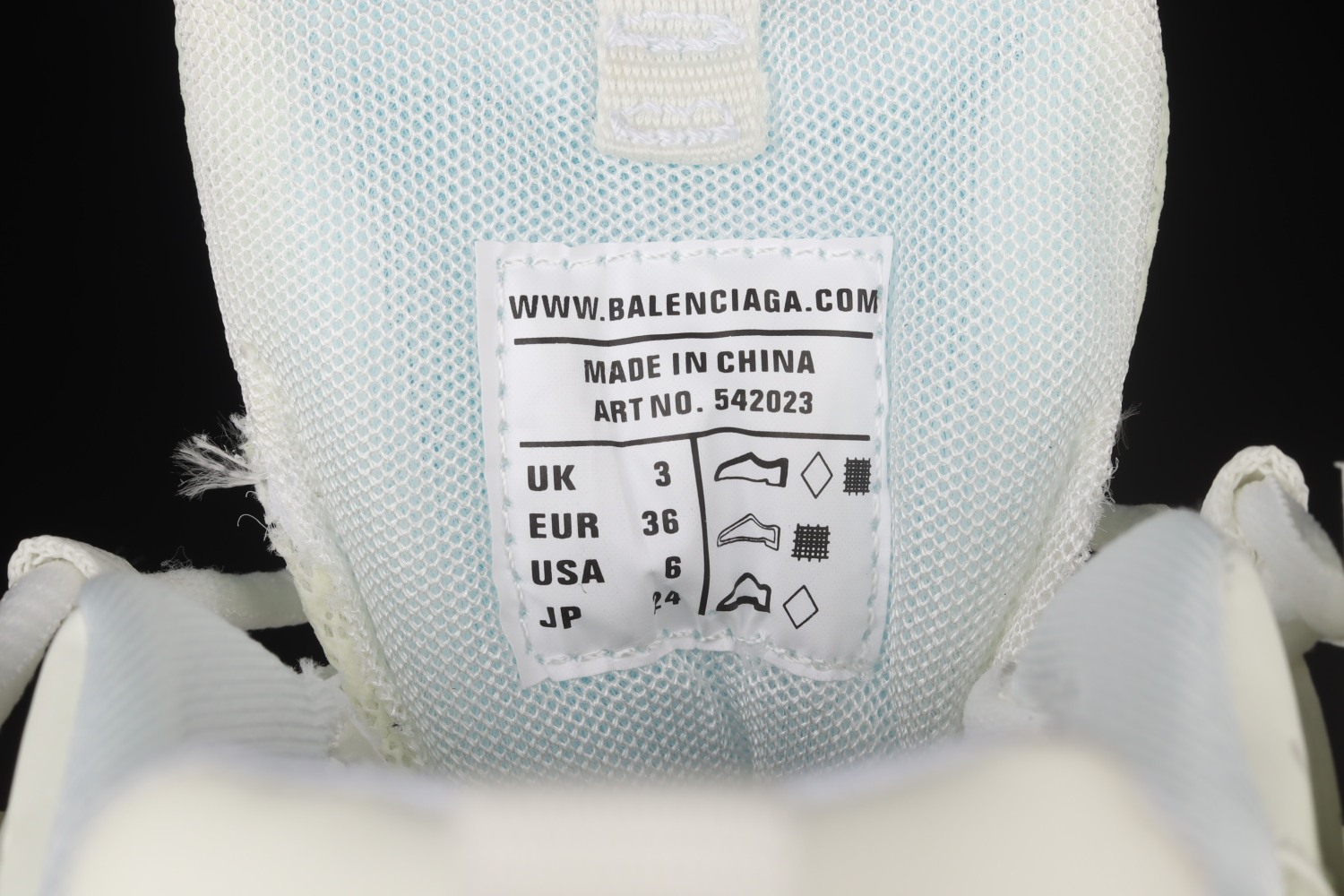 Bal**ciaga  Sneaker Tess s.Gomma Res BI ALV/TIS EFF NUBUK/TIS E W3CR19000