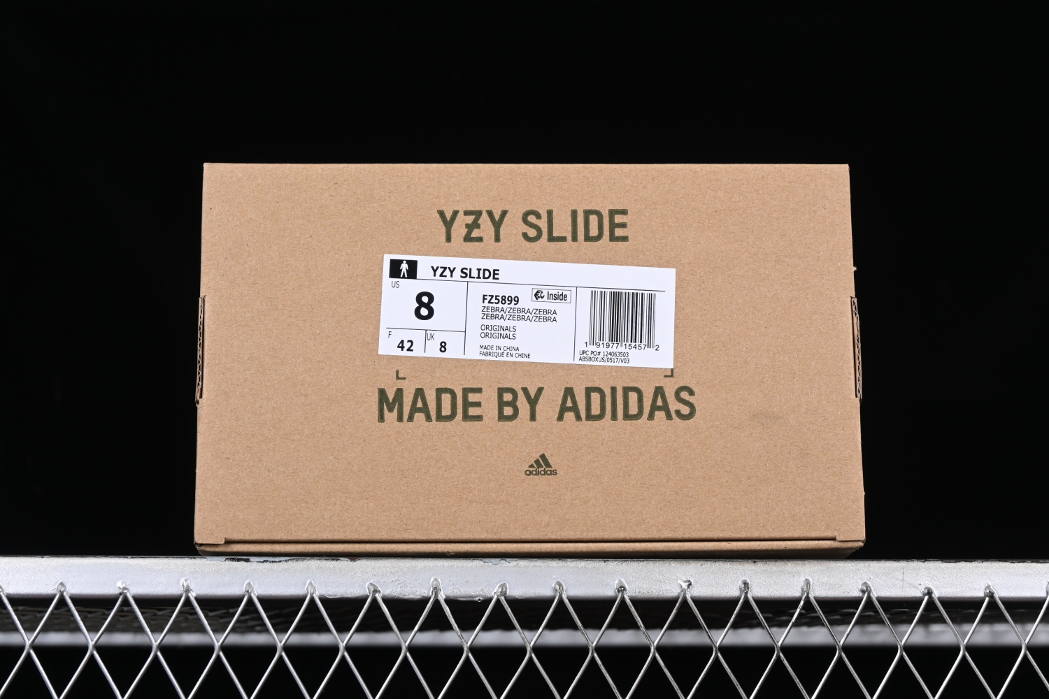 adidas Yeezy Slide Enflame Oil Painting Ink Yellow FZ5899