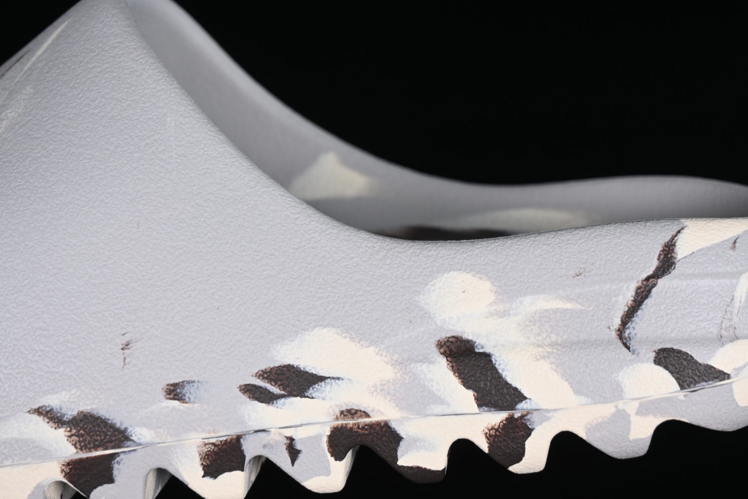 adidas Yeezy Slide Enflame Oil Painting White Grey GZ5553