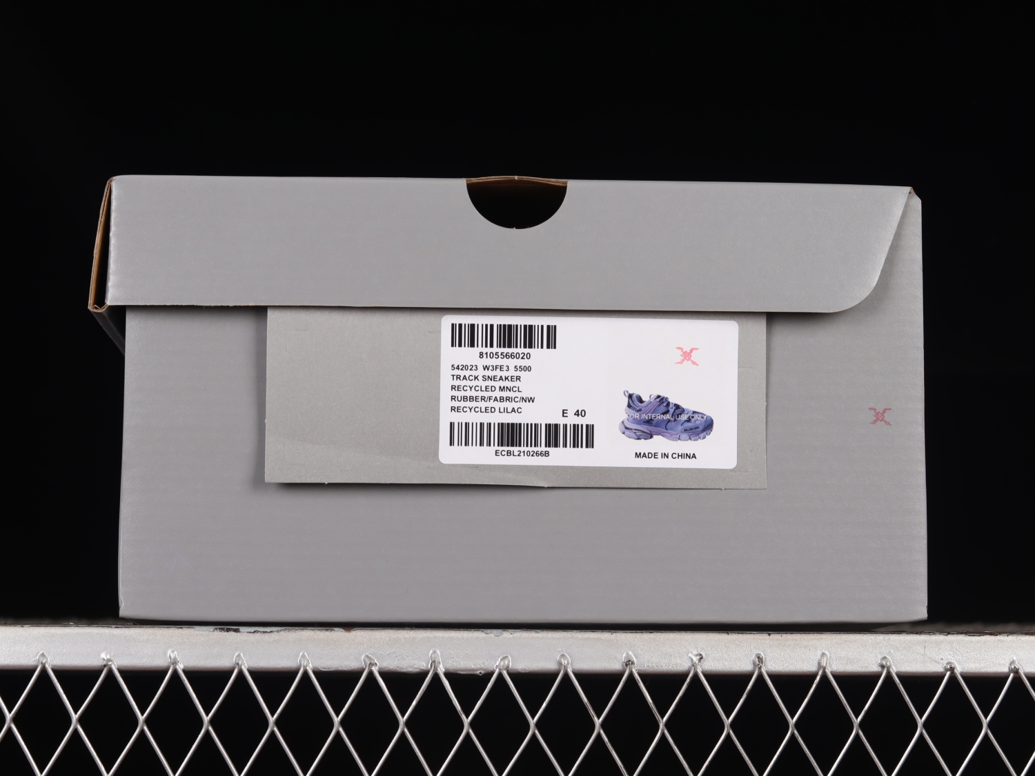 Bal**ciaga Track Sneaker Tess s.Gomma Res BI ALV/TIS EFF NUBUK/TIS EW3FE35500