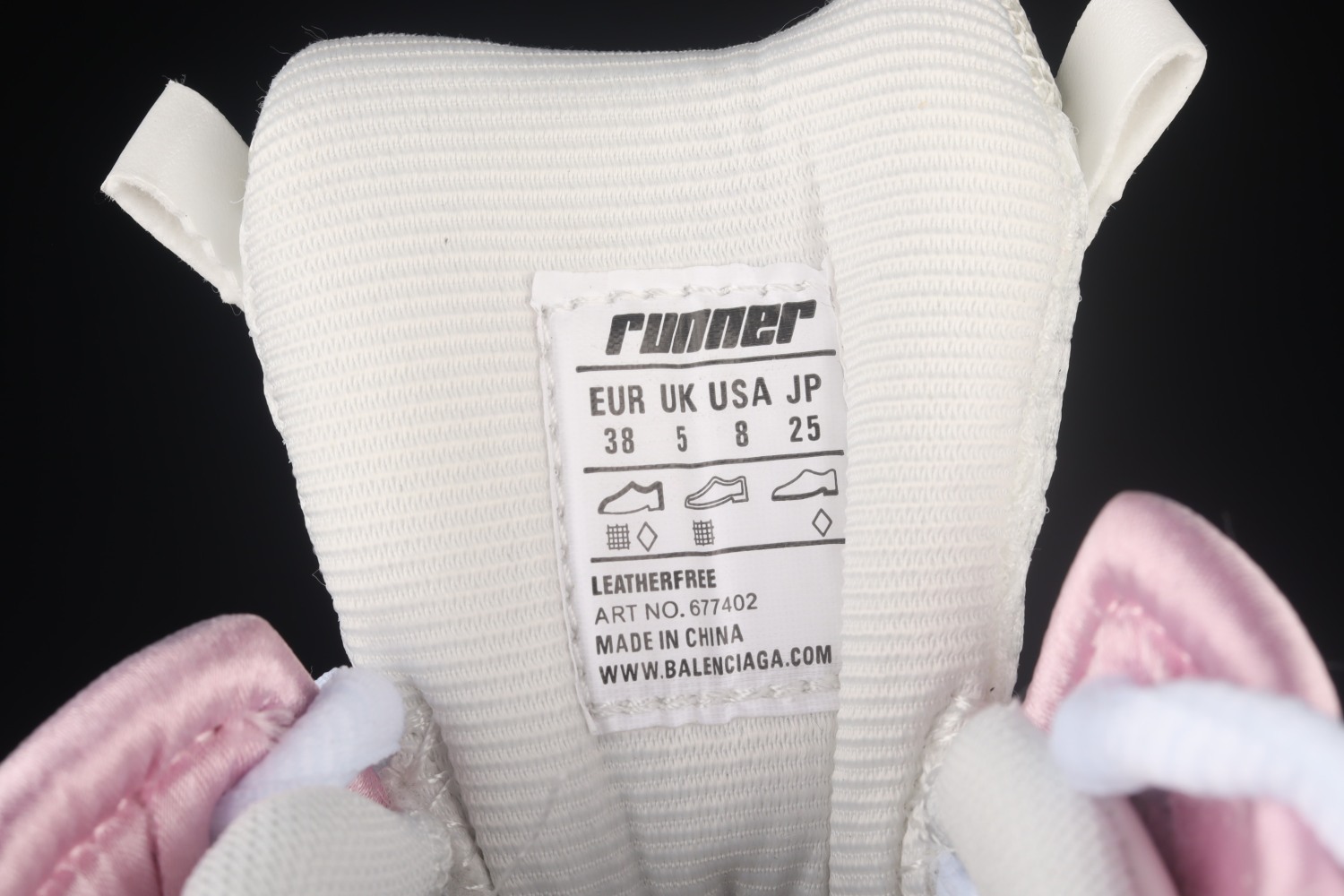 Bal**ciaga RUNNER WHITE 677402-W3RB3-9059