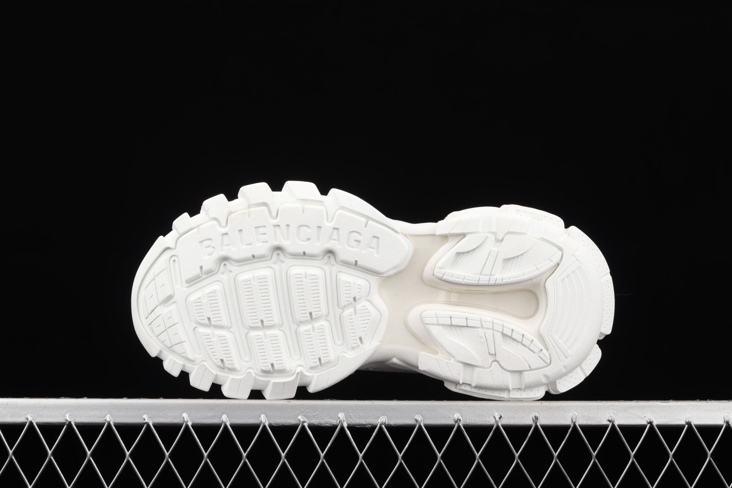 Bal**ciaga Sneaker Tess s.Gomma MAILLE WHITE/ORANGE 2021ss W3CP69055